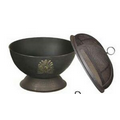 Cast Iron and Steel Fire Bowl